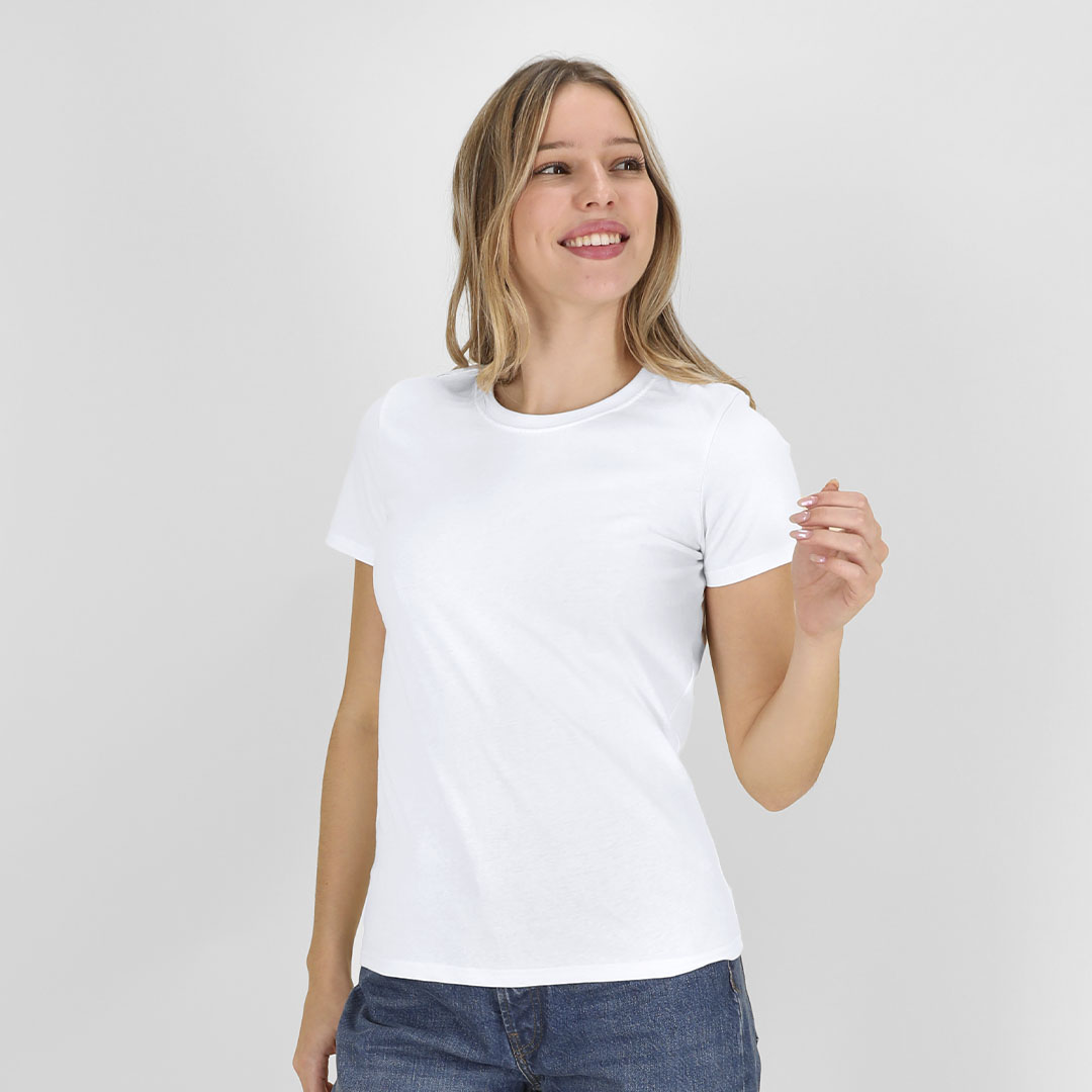 Camiseta Mujer Blanca "keya" Nashville