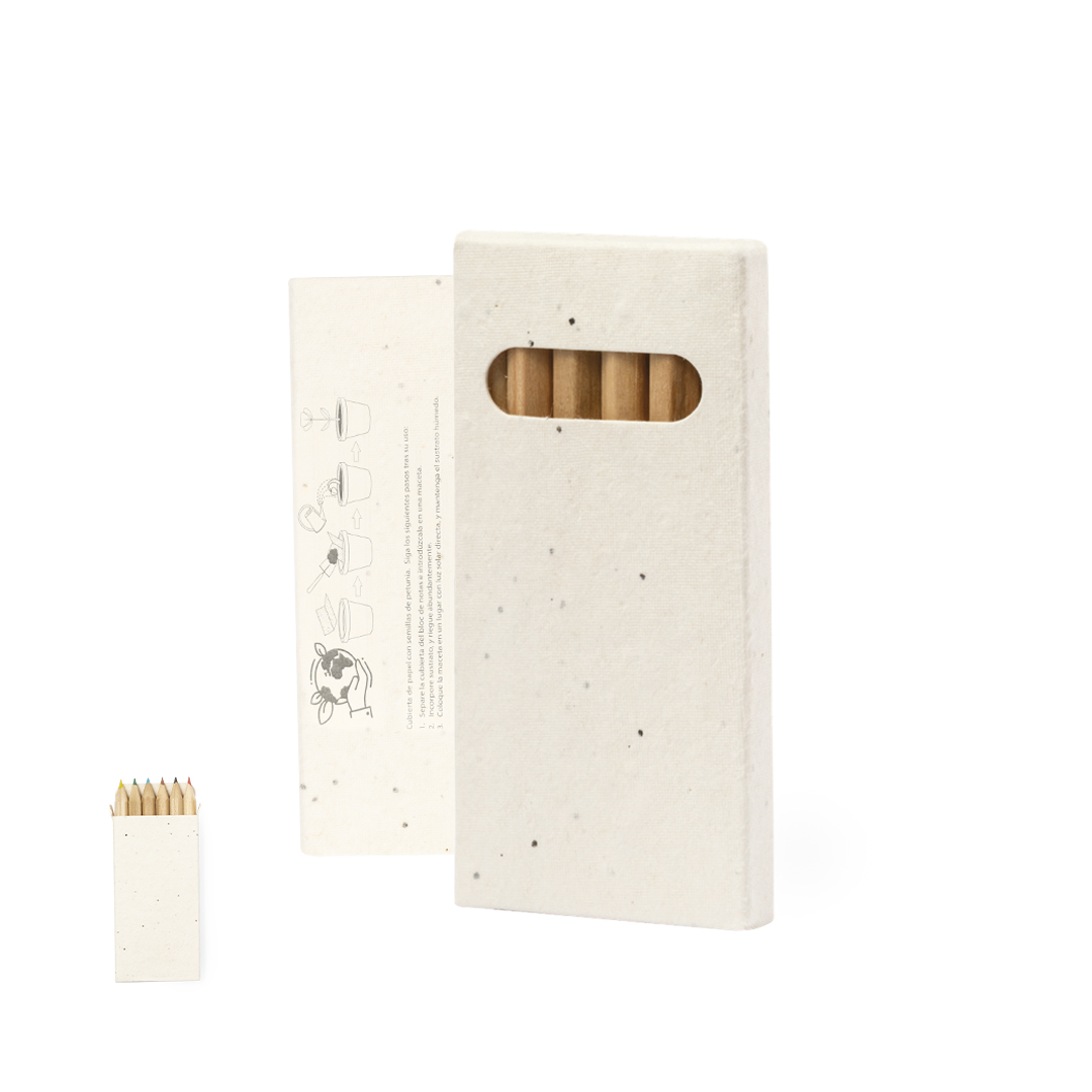 Caja Lápices Semillas San Ramon