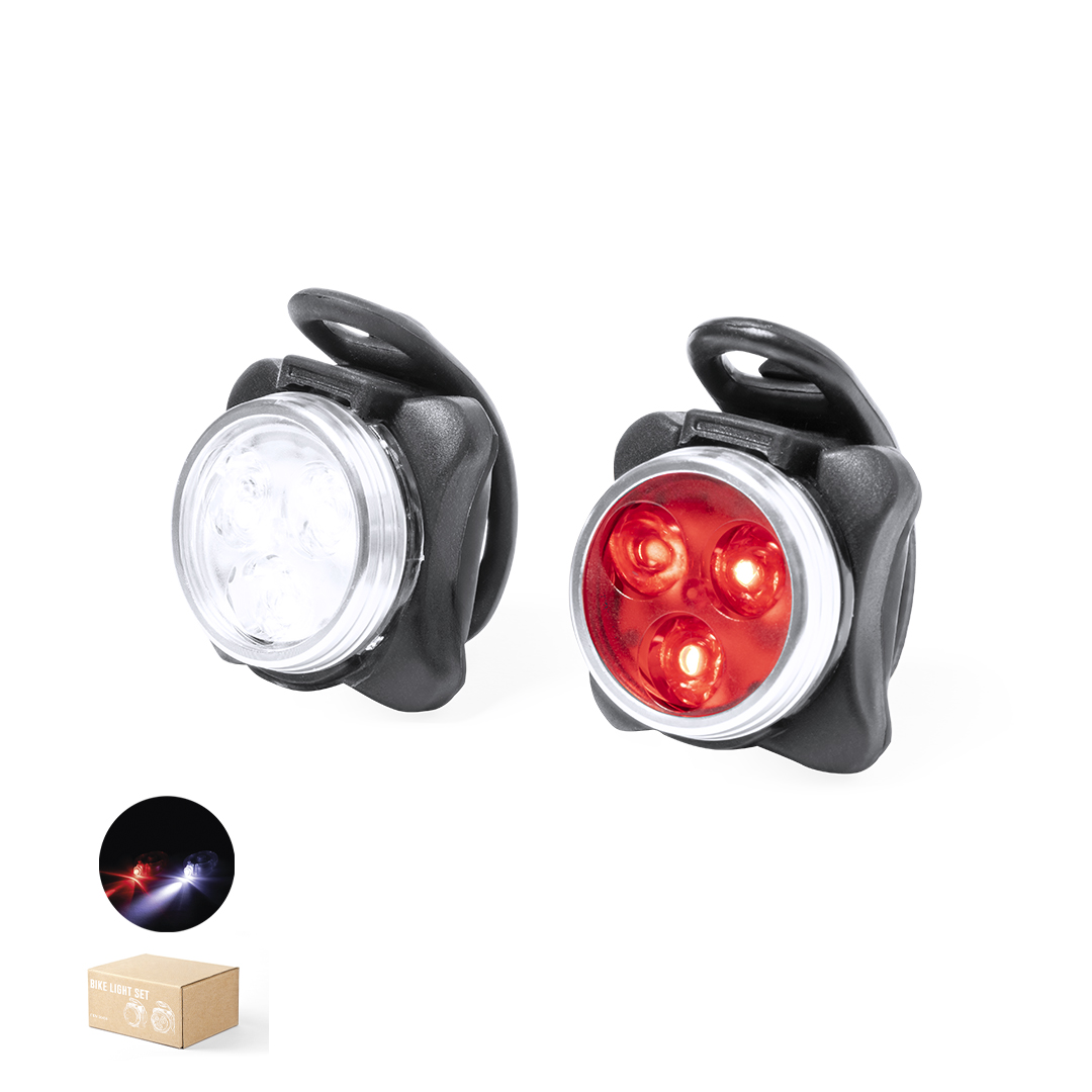Set Luces Seguridad Bici Memphis