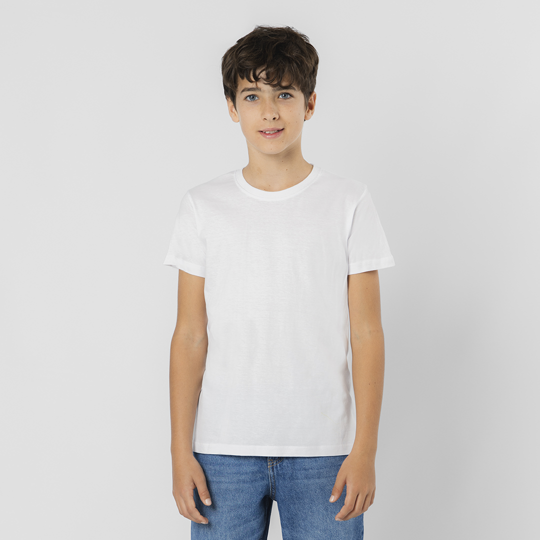 Camiseta Niño Blanca Columbus