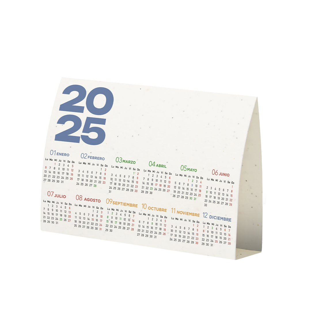 Calendario Sobremesa Semilla Union City