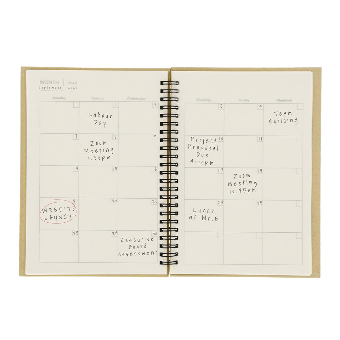 Libreta Planning Mensual San Mateo - Imagen 5