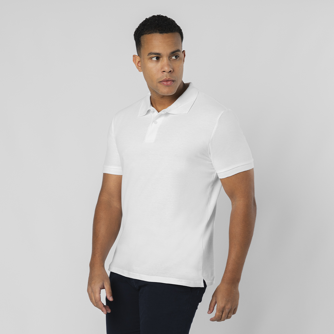 Polo Adulto Blanco Berkeley