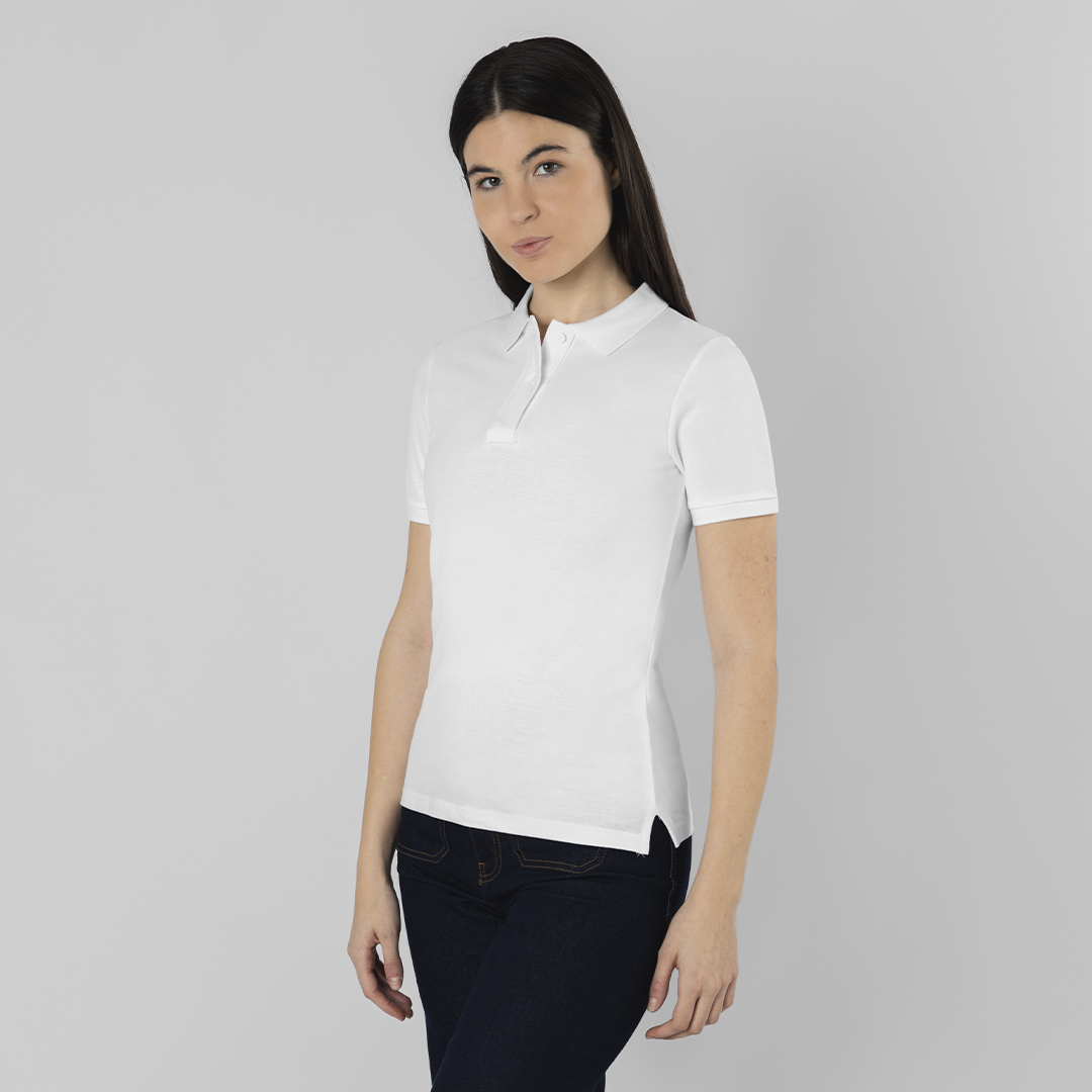 Polo Mujer Blanco Lincoln